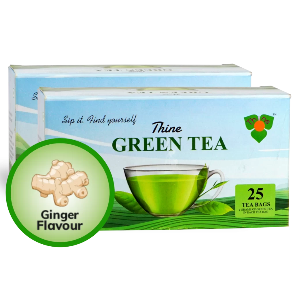 Thine Ginger Flavored Green Tea