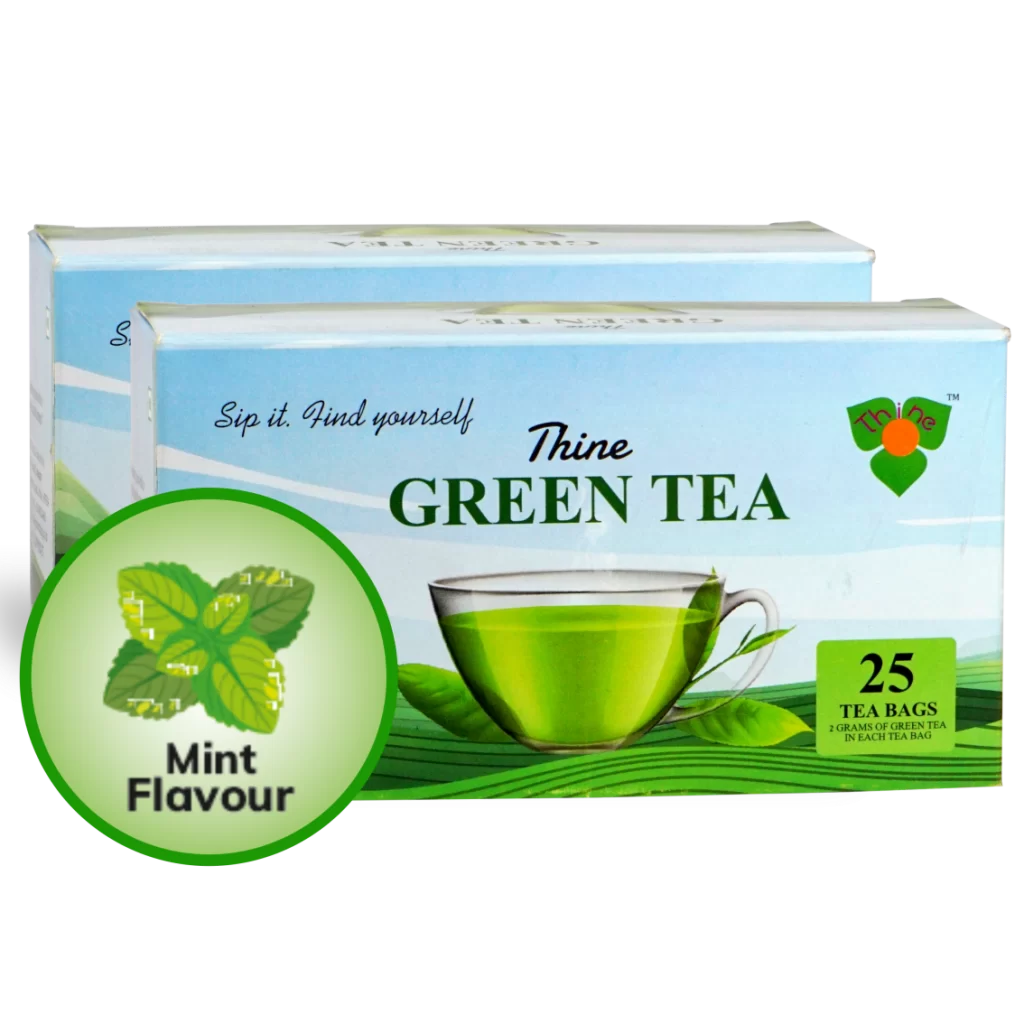 Thine Mint Flavored Green Tea